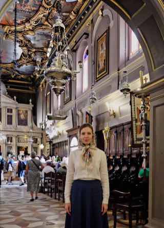 Я, Анна (36 років), у соборі на острові Корфу